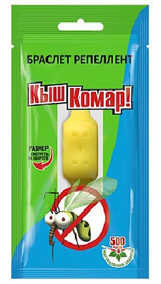 Браслет для захисту від комарів ENJEE Киш-комар xxl 110 мм з олією цитронели №1